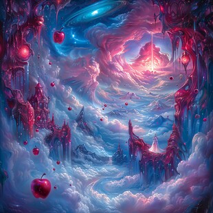 魔幻场景插画