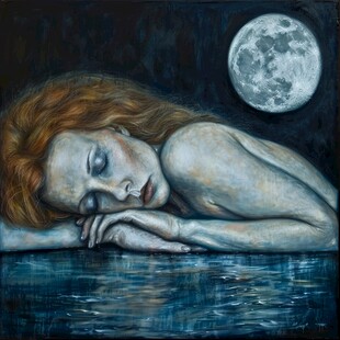 夜幕下的睡美人