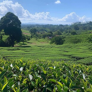 茶田原野