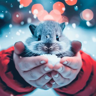 原创小老鼠仓鼠宠物