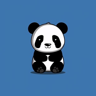 卡通熊猫壁纸