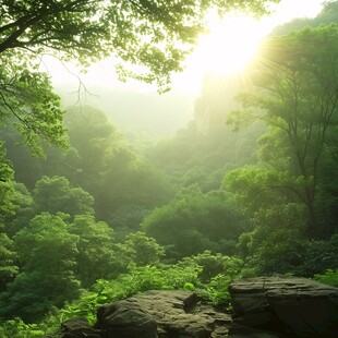 太行山的清晨