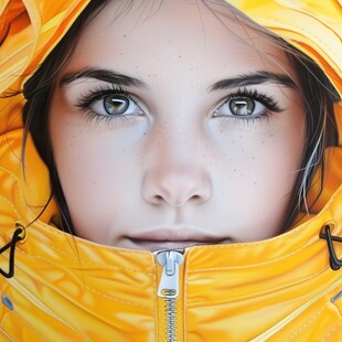 写实人物插画