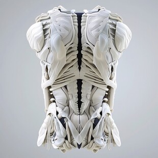 3d现代高端异形