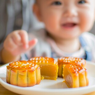 男孩月饼