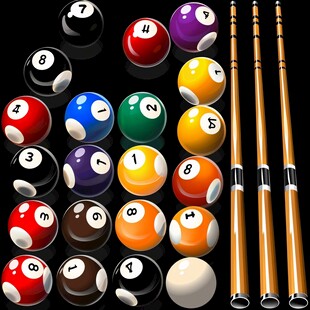 写实台球