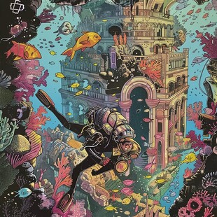 独特个性创新插画插图