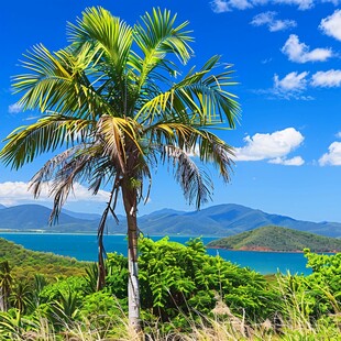 塞舌尔海岛风景