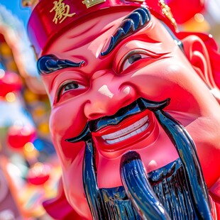 充气财神