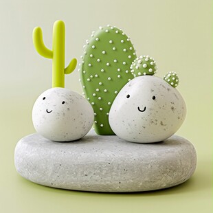 仙人掌摆件
