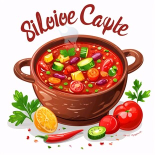 碗豆插画