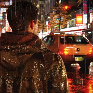 雨天的路人