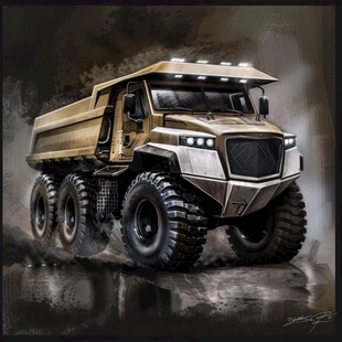 特种车手绘