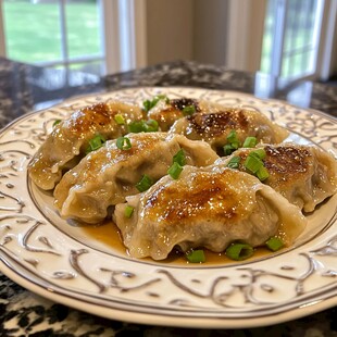 葱香煎饺