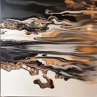 装饰画流体画