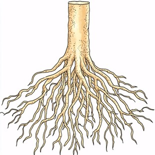 根系素材