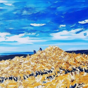 新疆魔鬼城插画