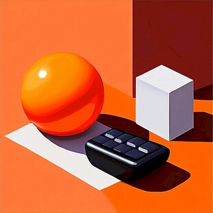 lowpoly橙子