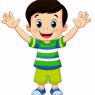 卡通小男孩卡通儿童
