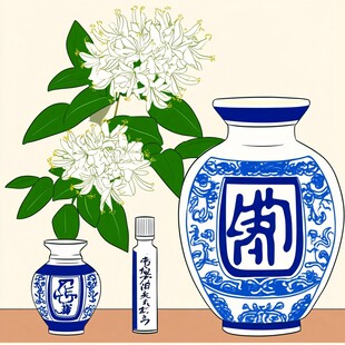 青花瓷插画