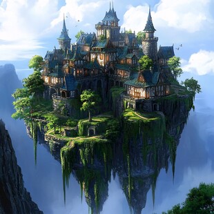 梦幻城堡建筑
