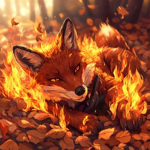 狐狸本子暖贴封面