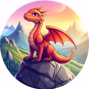 卡通龙q版