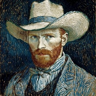 没有耳朵的梵高自画像