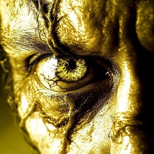 金色眼睛眼界世界