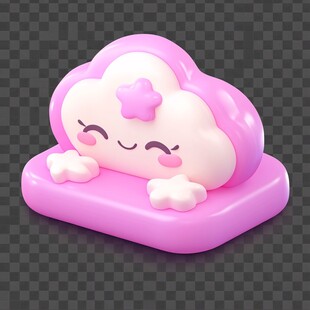 糖果粉萌吉祥物