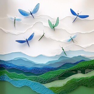 昆虫立体壁画
