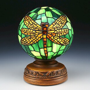 彩色玻璃台灯