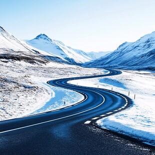 雪山道路公路