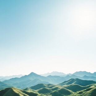 高端大气海拔背景