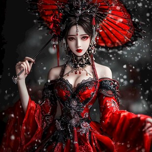 红金唐代宫廷风