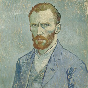 没有耳朵的梵高自画像