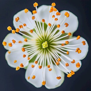 绽放的花朵动画模型