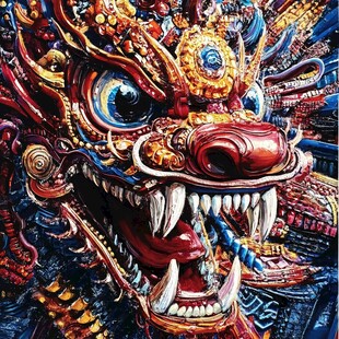 醒狮系列插画