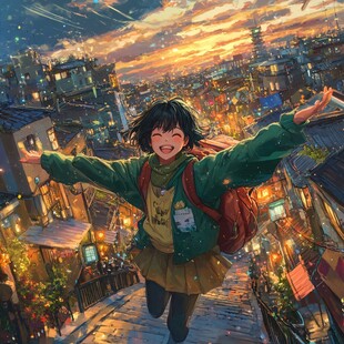 日系风插画