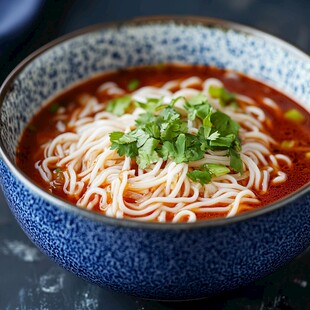 红汤面风味主食