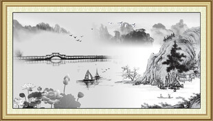 山水风景画