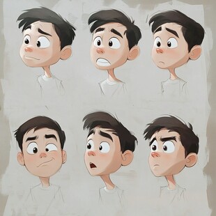 男仔头卡通人物