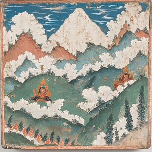 不丹绘画不丹油画