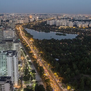 丽泽夜景