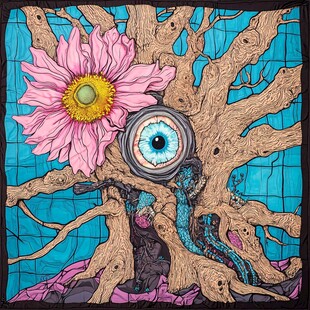 创意树根装饰画