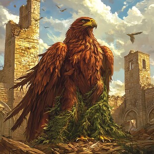 萨珊时期有翼格里芬