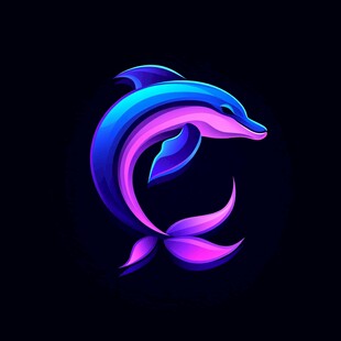 梦幻海豚logo