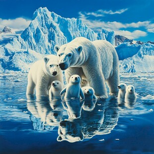 北极熊一家