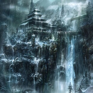 古风仙境天上宫阙