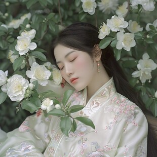 汉服女孩头像